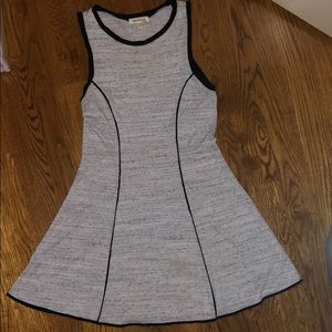 Grey skater dress
